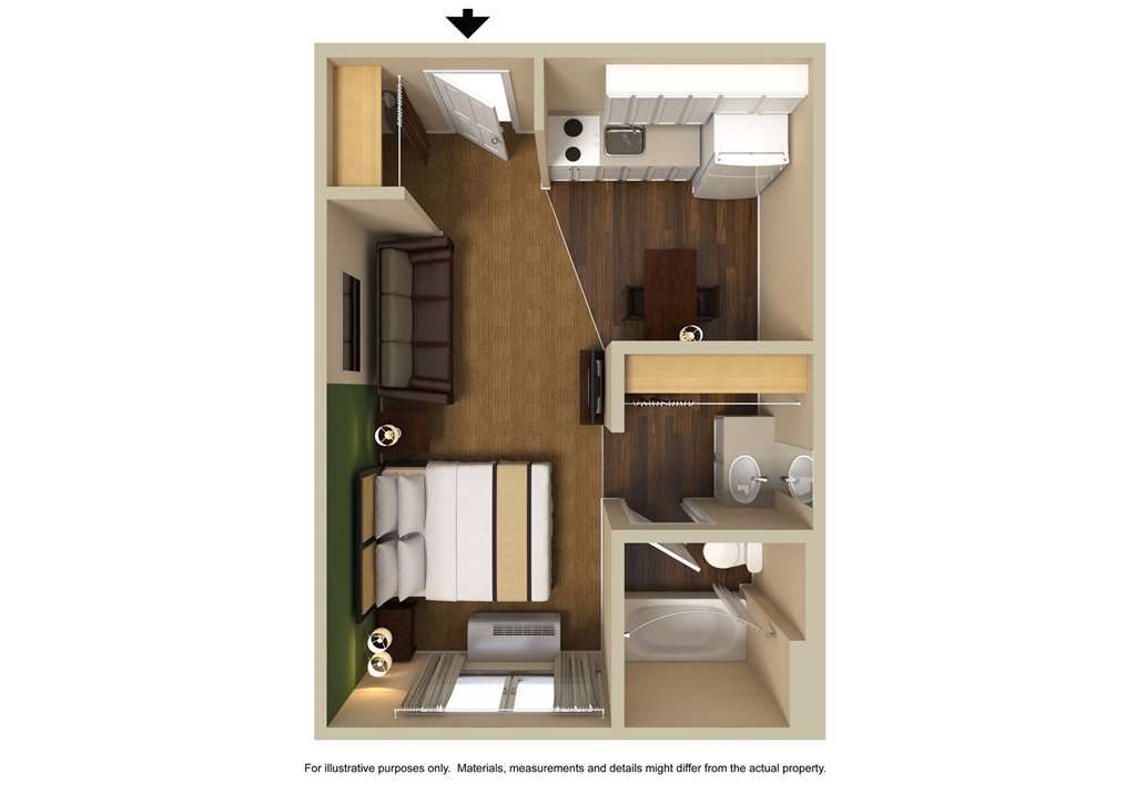 Extended Stay America Suites - Portland - Hillsboro Pokoj fotografie
